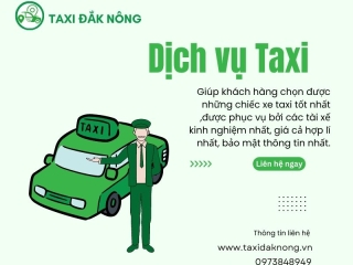 Dịch vụ Taxi Đắk Nông